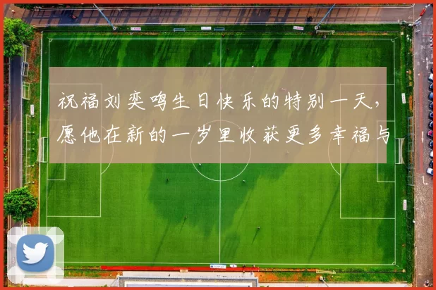 祝福刘奕鸣生日快乐的特别一天，愿他在新的一岁里收获更多幸福与成功
